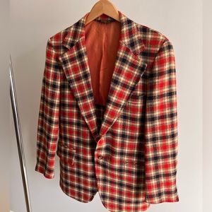 Lord Winston for Lloyds Vintage Plaid Sports Coat, approximately 40R